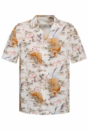 'sumatra' patterned shirt with short sleeves, zdjęcie 1 'sumatra' patterned shirt with short sleeves od AllSaints